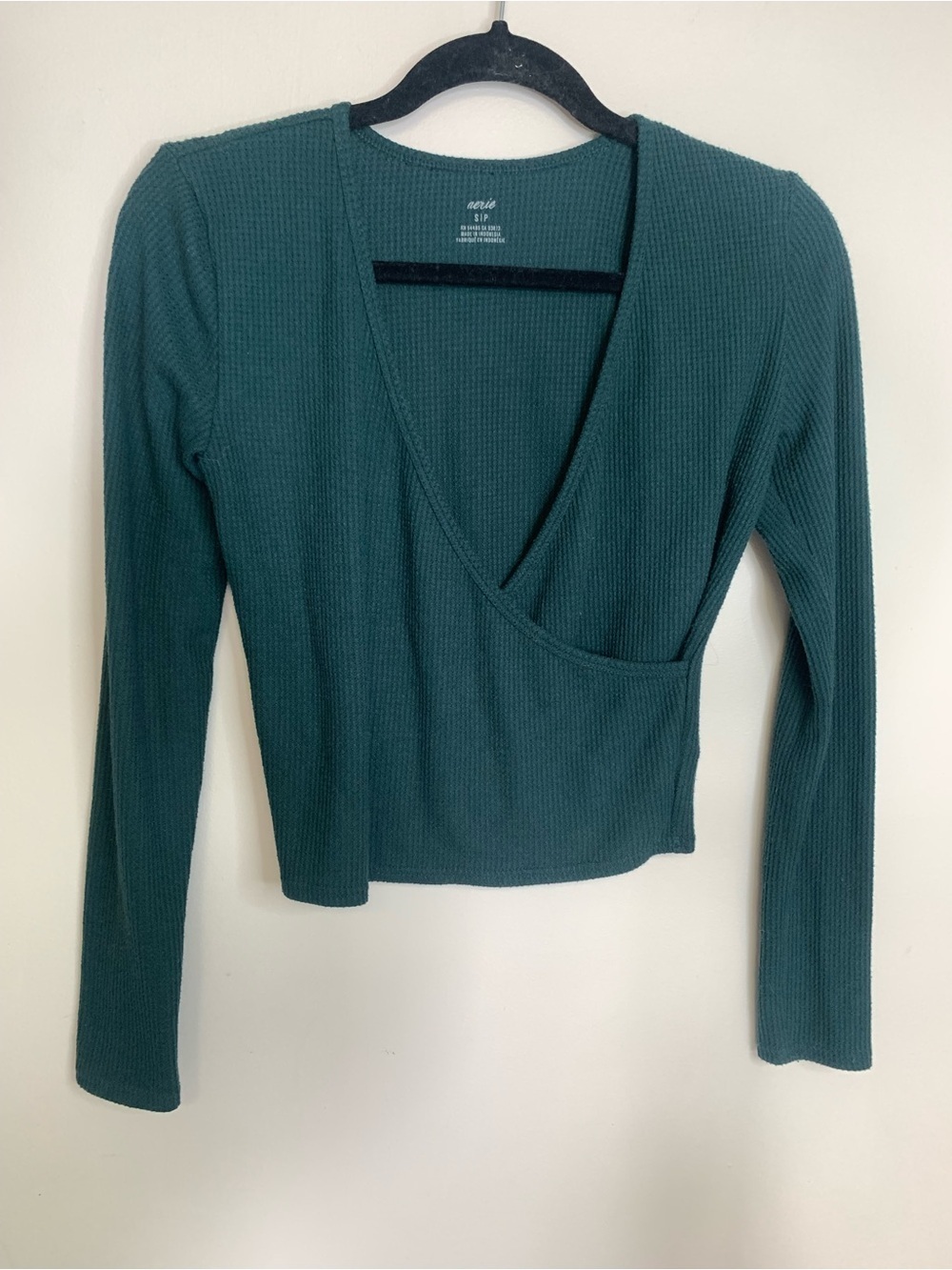 Aerie Green Top S